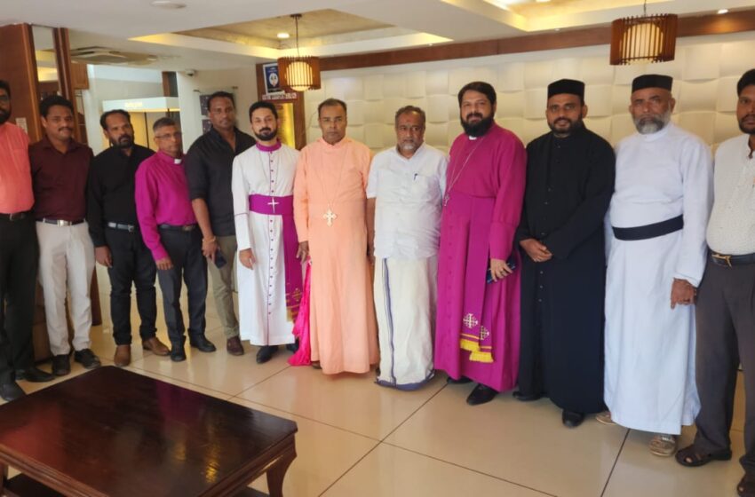  തിരുവല്ലയിൽ നാഷണൽ പീപ്പിൾസ് പാർട്ടി ചർച്ച നടത്തി