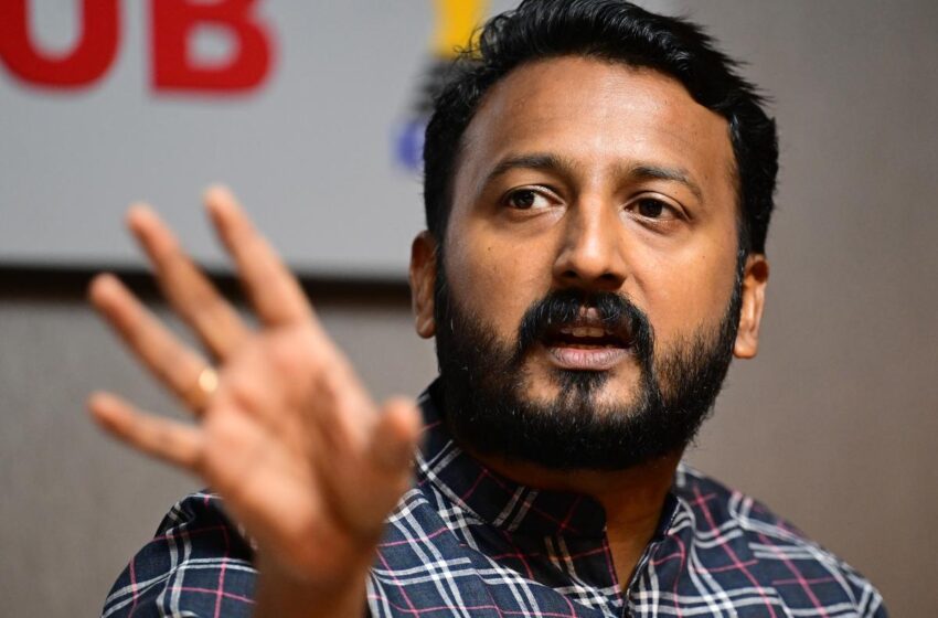  കെഎസ്‌യു നേതാക്കളെ മുഖംമൂടി ധരിപ്പിച്ച് കോടതിയിൽ കൊണ്ടുവന്നത് വിവാദമായി; പൊലീസ് നടപടിക്കെതിരെ രാഹുൽ മാങ്കൂട്ടത്തിൽ