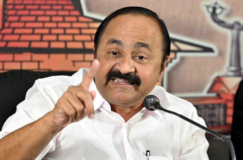ശബരിമല സ്വർണക്കൊള്ള: ദേവസ്വം ബോർഡിനെ ചവിട്ടി പുറത്താക്കണമെന്ന് വി.ഡി. സതീശൻ