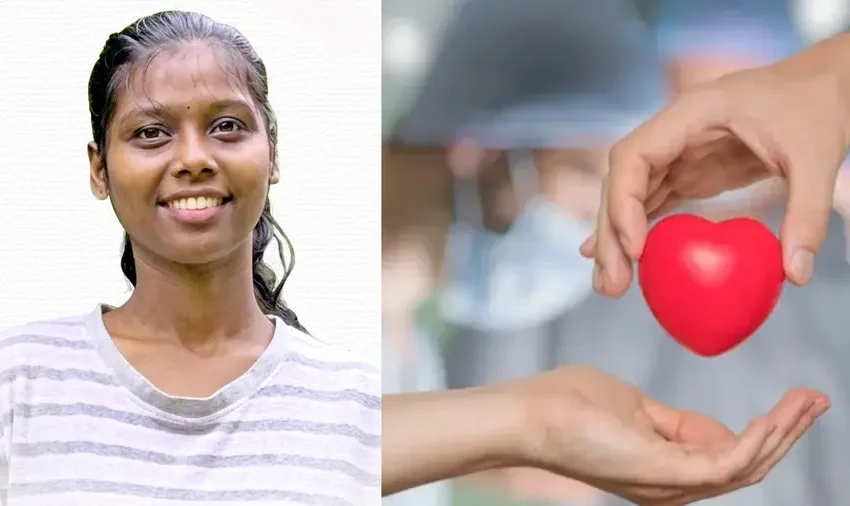  വാഹനാപകടത്തിൽ മസ്‌തിഷ്ക മരണം; അവയവ ദാനത്തിലൂടെ നാല് പേർക്ക് പുതുജീവനേകി ജാസ്‌ലിയ